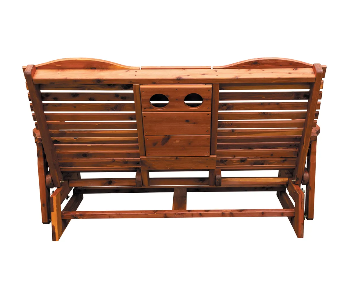 5' Slat Back Fold Down Glider - Image 3