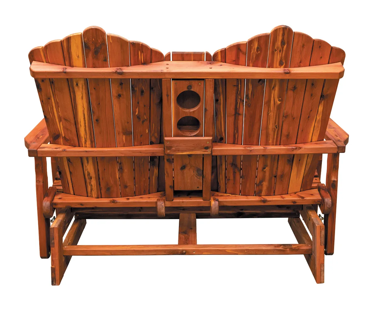 50" Adirondack Fold Down Glider - Image 3